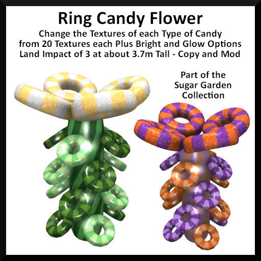 Ever Green - Sugar Garden - Ring Candy Flower