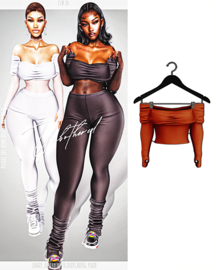 Unbothered-Mila  (Orange)