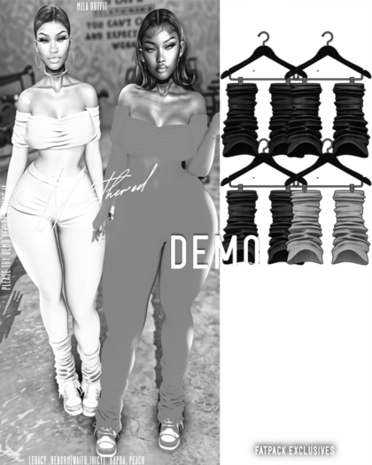 Unbothered-Mila LegWarmers  (Demo)