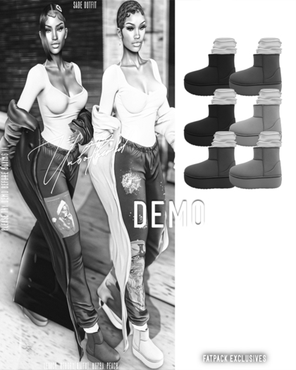 Unbothered-Mini Platform Uggs  (Demo)