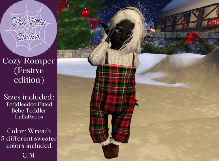 Festive Cozy Romper Wreath 