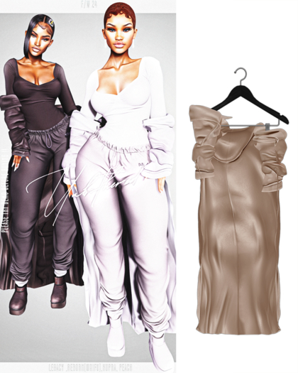 Unbothered-Sade Jacket  (Nude)