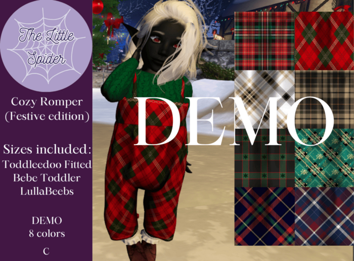 Festive Cozy Romper DEMO