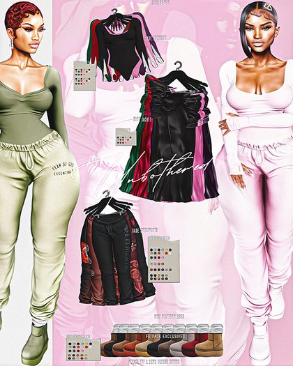 Unbothered-Sade Outfit  (MegaPack)