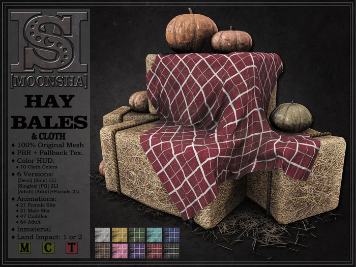 [MoonSha] Hay Bales & Cloth