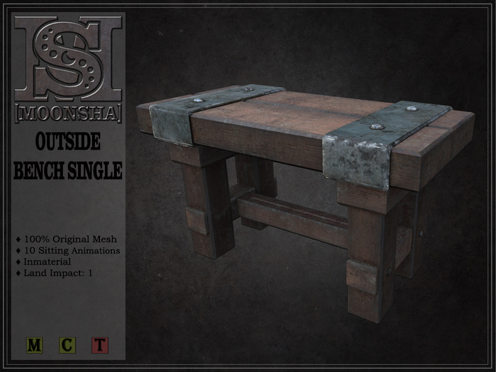 [MoonSha] Outside Bench Single