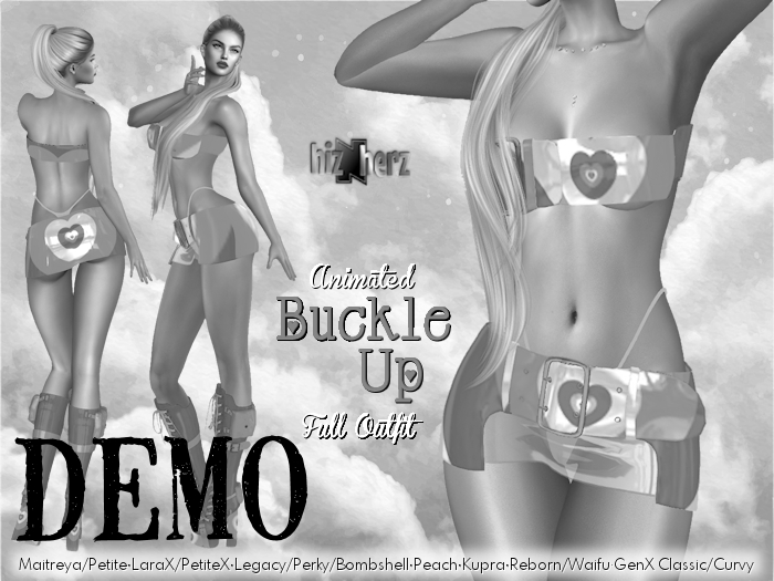 hizNherz Buckle Up Outfit DEMO (Animated)