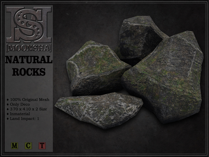 [MoonSha] Natural Rocks
