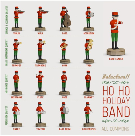 BALACLAVA!! Ho Ho Holiday Band - Viola