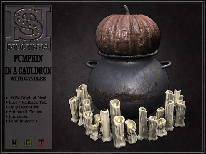 [MoonSha] Pumpkin in a Cauldron