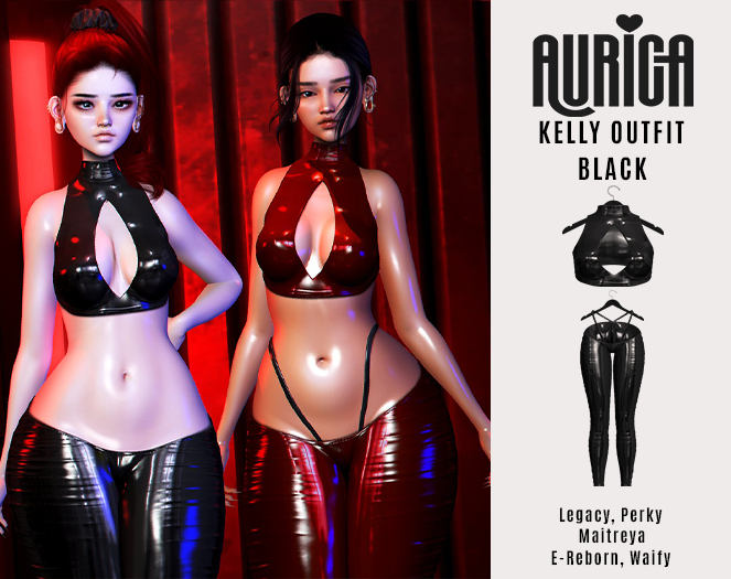 AURICA Kelly Outfit BLACK /ADD ME/