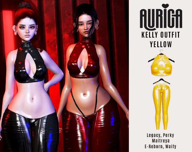 AURICA Kelly Outfit YELLOW /ADD ME/