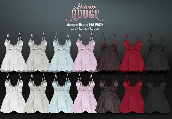 POISON ROUGE Amore Dress FATPACK