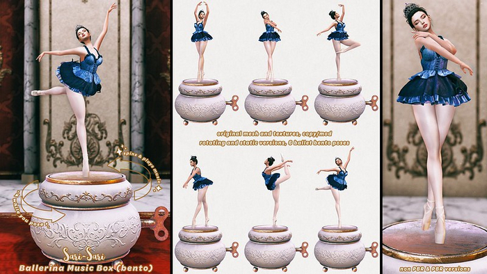 Sari-Sari - Ballerina Music Box (bento)