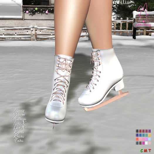 *Glitter Bunny* Serafina Ice Skates Classic