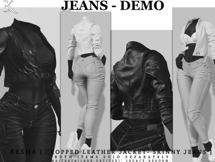 E.K - Kesha Skinny Jeans - DEMO {ADD - ME }