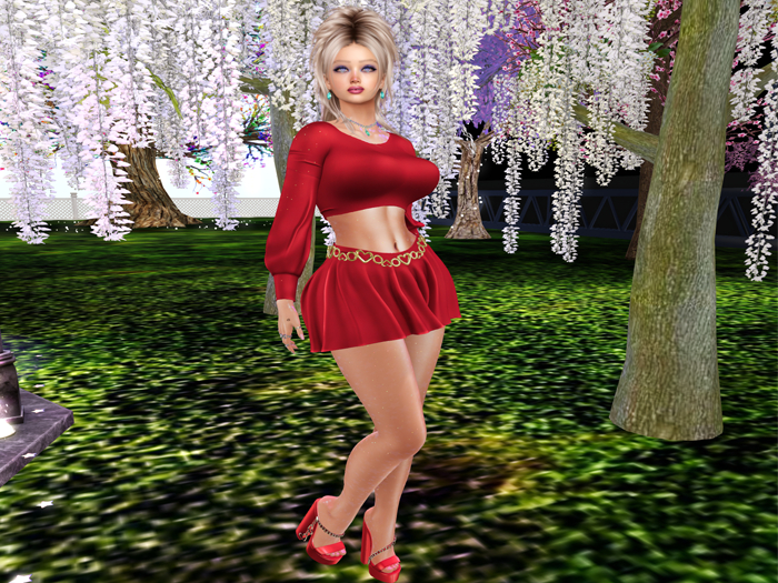 ~`*MS*`~ Etta Outfit (Shoes Included) - Red