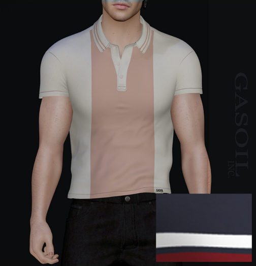 [GL - inc.] - ROBERT POLO Blue-Red-WHT