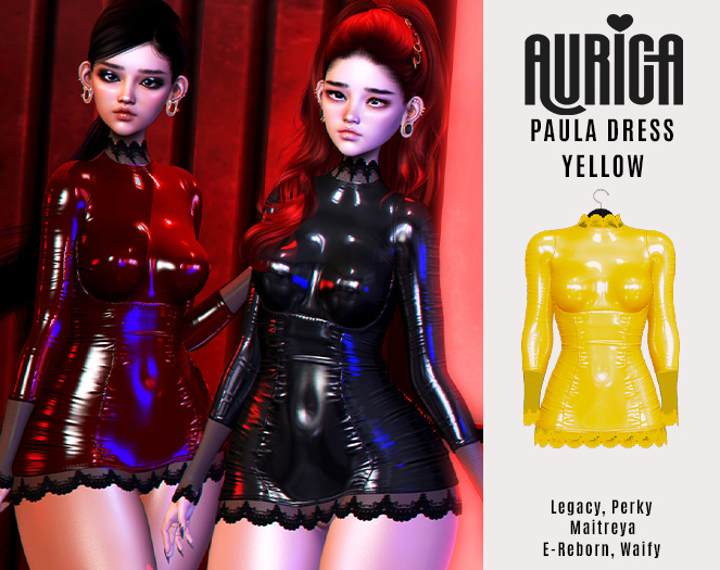 AURICA Paula Dress YELLOW /ADD ME/