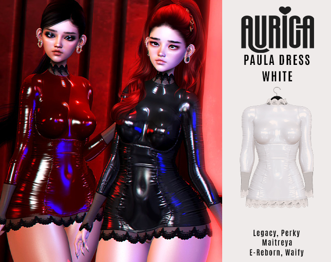 AURICA Paula Dress WHITE /ADD ME/