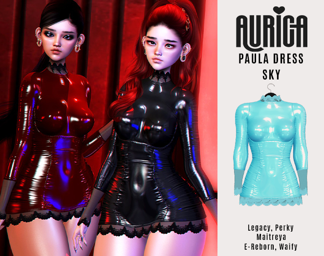 AURICA Paula Dress SKY /ADD ME/