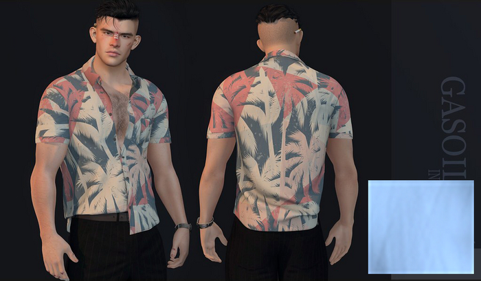[GL - inc.] - Deante' Shirt Blue