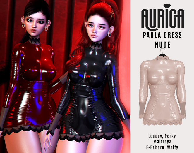 AURICA Paula Dress NUDE /ADD ME/