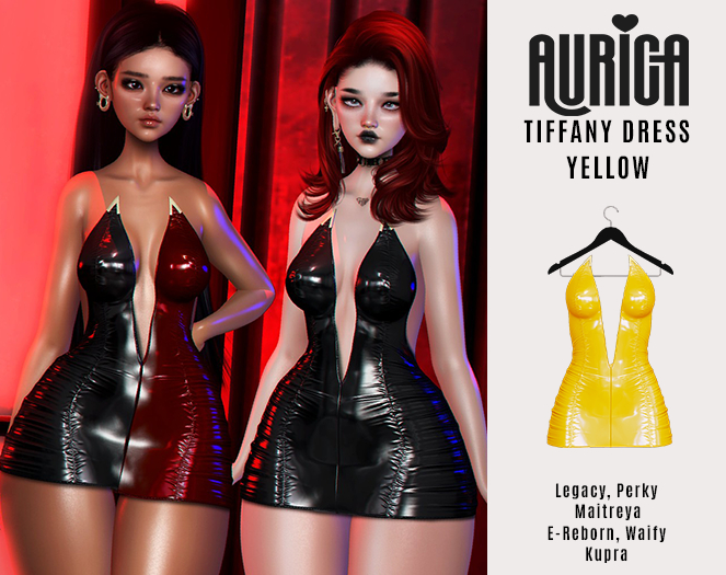 AURICA Tiffany Dress YELLOW /ADD ME/