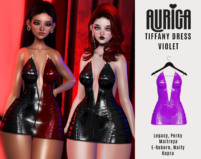 AURICA Tiffany Dress VIOLET /ADD ME/