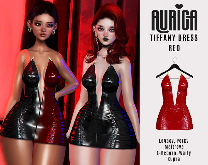 AURICA Tiffany Dress RED /ADD ME/