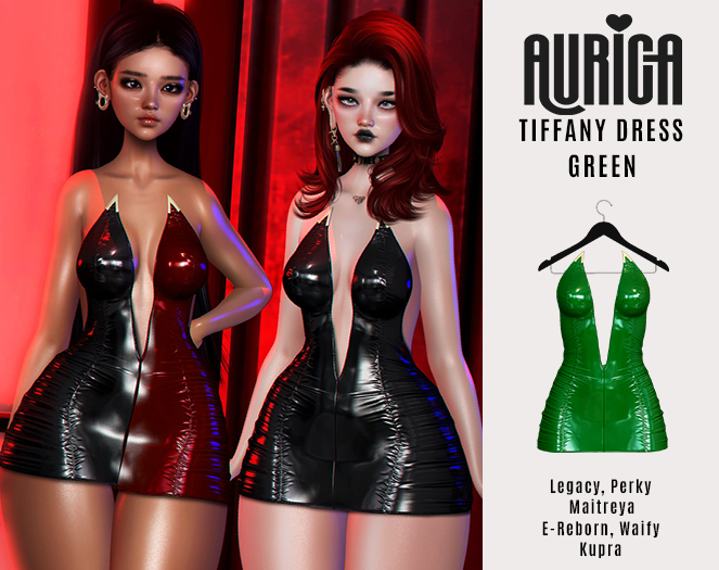 AURICA Tiffany Dress GREEN /ADD ME/