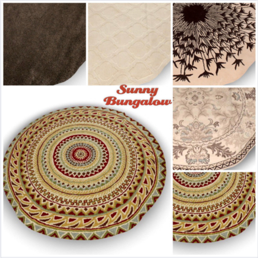 Round Rug Leeloo CHEZ MOI