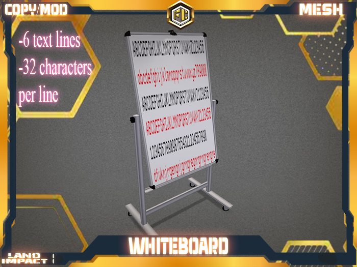 White board(ADD)(BOX-Freedom creations