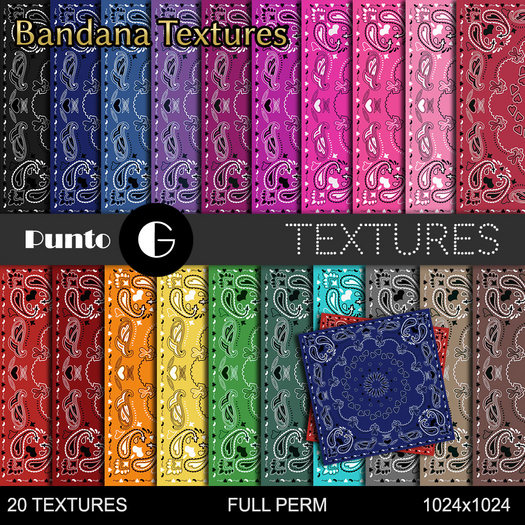 Full Perm Textures - Bandana