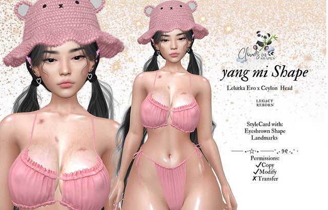 Lelutka Ceylon Yang Mi Shape