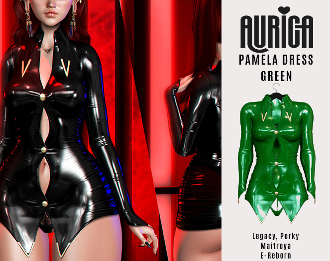 AURICA Pamela Dress GREEN /ADD ME/