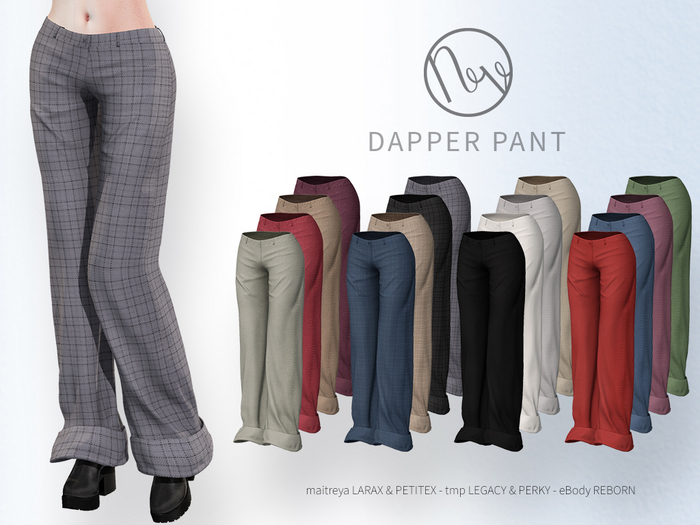 neve pant - dapper fatpack