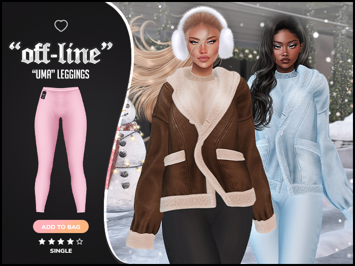 "Off-Line" x "Uma" Leggings / Softy