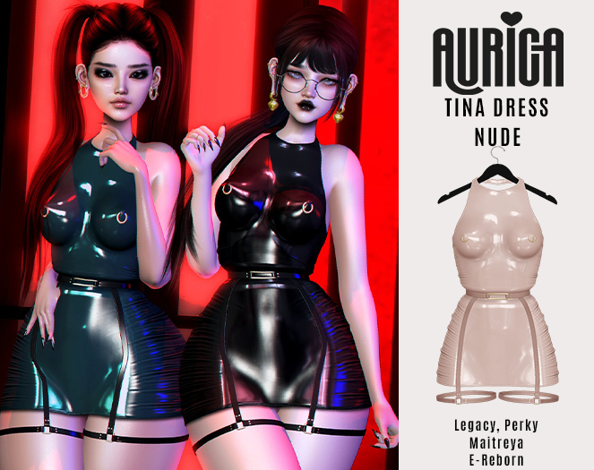 AURICA Tina Dress NUDE /ADD ME/