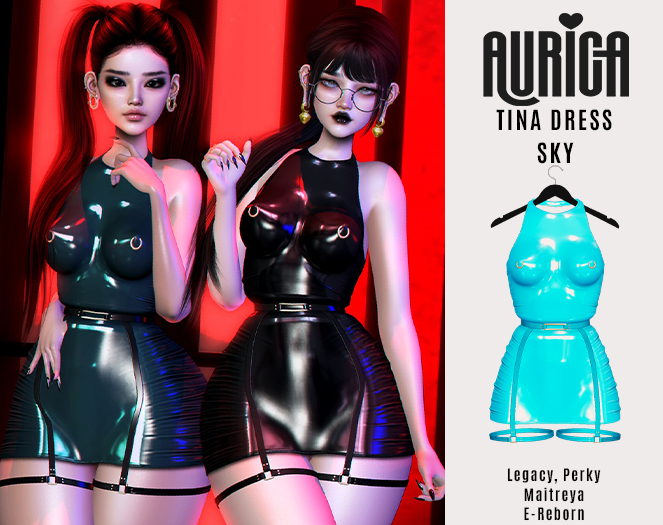 AURICA Tina Dress SKY /ADD ME/