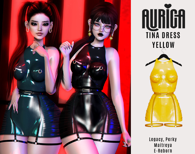 AURICA Tina Dress YELLOW /ADD ME/