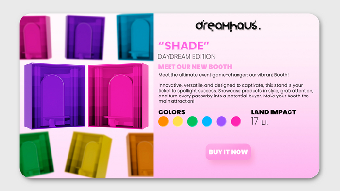 dreamhaus. [B] Shade #DAYDREAM