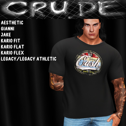 Johnny Cash Concert  Men's T-Shirt (MCT) <Wear Me>