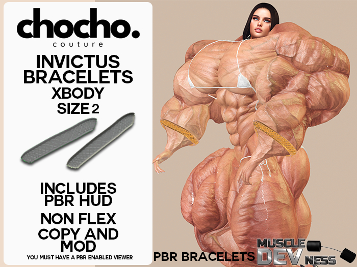 Chocho - Invictus Bracelets (X-Body Size 2)