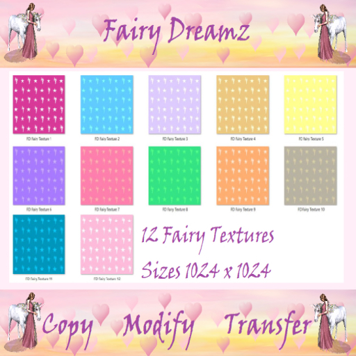 12 Fairy Textures