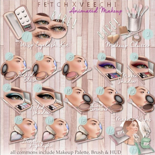 FetchxVeechi - #7 Essential Matte Eyeshadow [catwa]