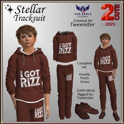 Stellar Tracksuit Set [2cute] I Got Rizz