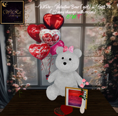 ~WiRa~ Valentine Bear (girl) w/ gifts (BOX)