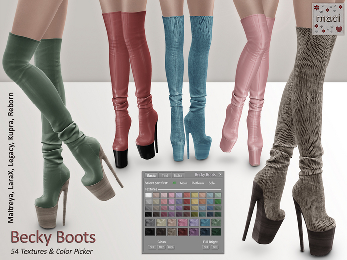 Maci ~ Becky Boots DEMO