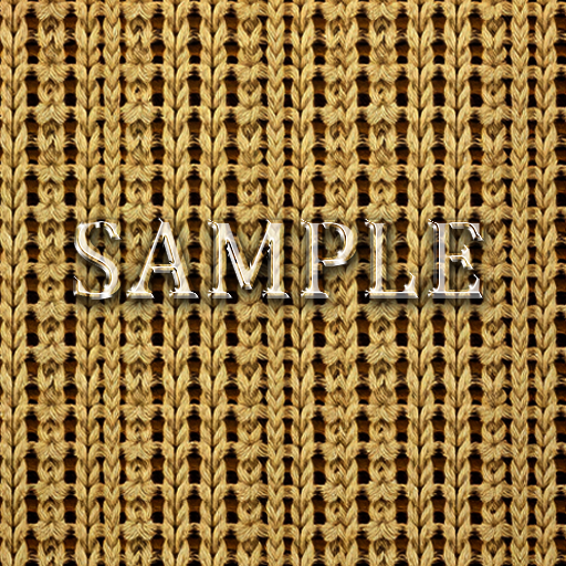 Zoy Texture [ Rustic Knit Raffia Seamless 02 ] A